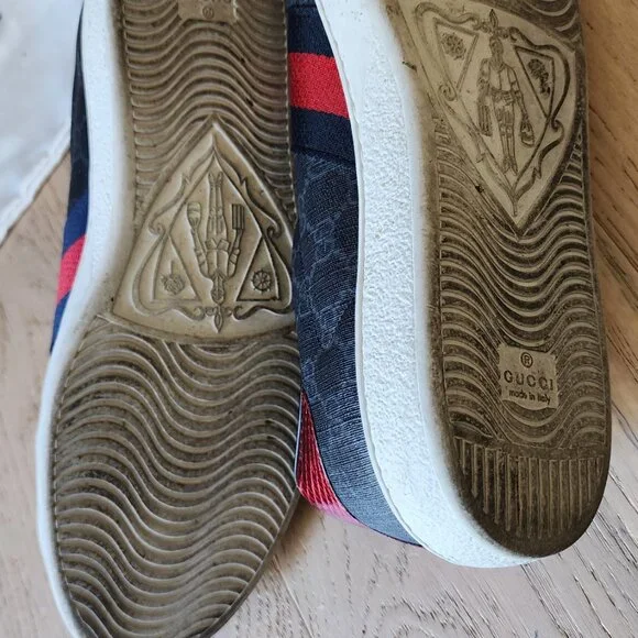 Men's Ace GG Gucci Supreme Sneaker Size 12 - Picture 3 of 8